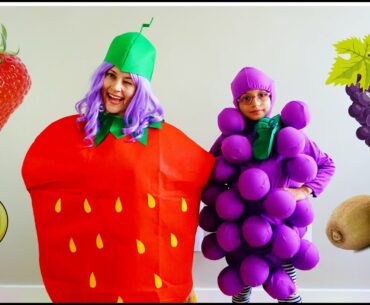 Why fruit is so useful! Nutrition for children | Kid's fruit song about smoothie recipes | 0+