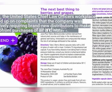 All About juice plus Nutrition Facts, Calories, juice plus Nutritional