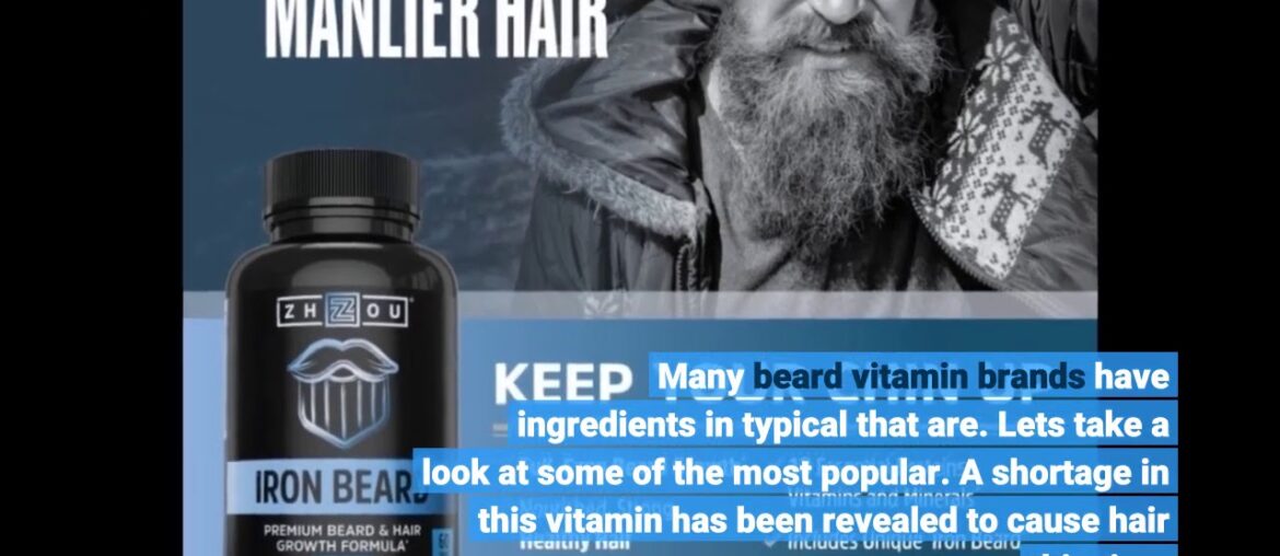 Can Beard Vitamins And Supplements Help To Grow A Thick for Dummies