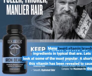 Can Beard Vitamins And Supplements Help To Grow A Thick for Dummies