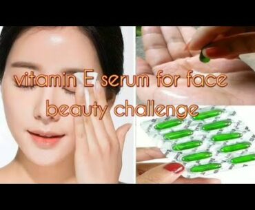 How to use vitamin E for skin|| simple method||soft and bright skin||home remedies