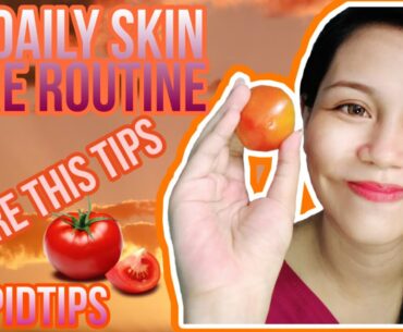 MY DAILY SKIN CARE ROUTINE | EDS PALOMAR SANIEL