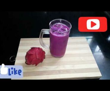 Dragon fruit smoothie/ immunity booster to fight covid-19