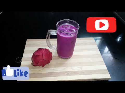 Dragon fruit smoothie/ immunity booster to fight covid-19