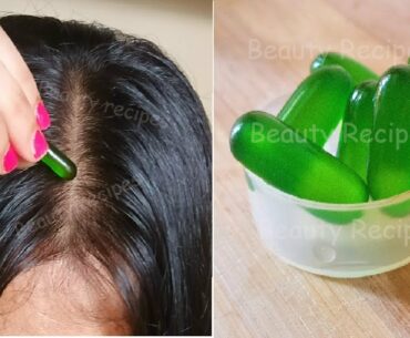Vitamin E Oil for Hair Growth - Turn Thin Hair to Thick Hair, get Long Hair & Stop Hair fall