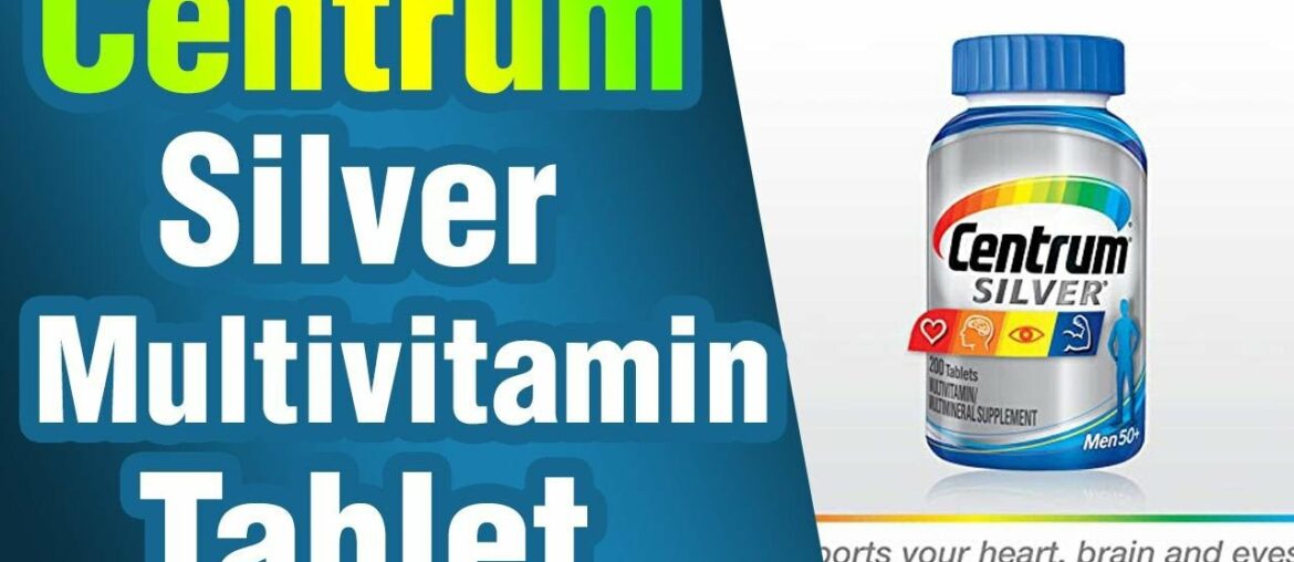 Centrum Silver Men (200 Count) Multivitamin / Multimineral Supplement Tablet, Vitamin D3,