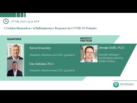 Cytokine Biomarkers of Inflammatory Response in COVID-19 Patients