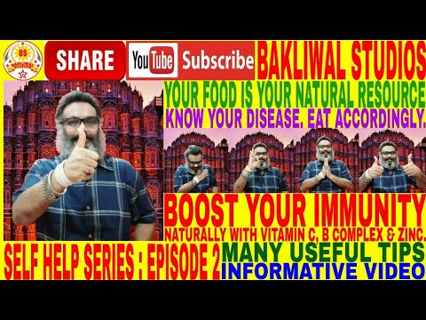 'BOOST YOUR IMMUNITY' NATURALLY WITH VITAMIN C, VITAMIN B COMPLEX AND ZINC.