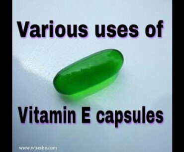 Top Benefits of Vitamin E capsules For Skin Hair Nails and Body | 100% Result |Pretty Girl Babli |