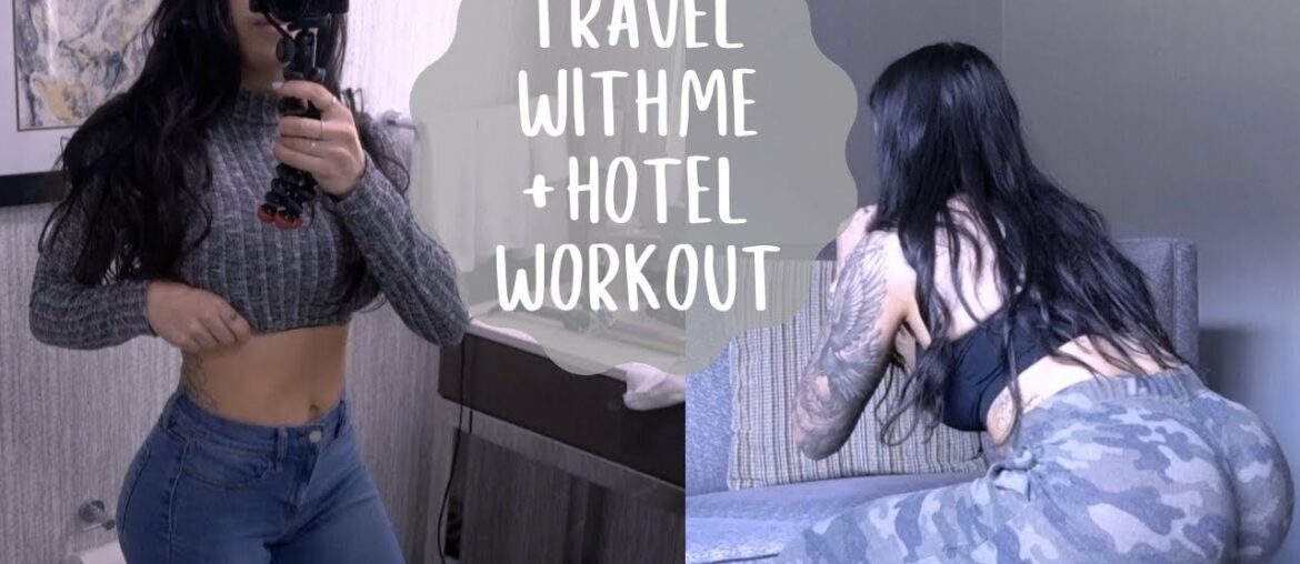 Women’s Best x Vitamin Shoppe || HOTEL WORKOUT & MINI GROCERY HAUL |
