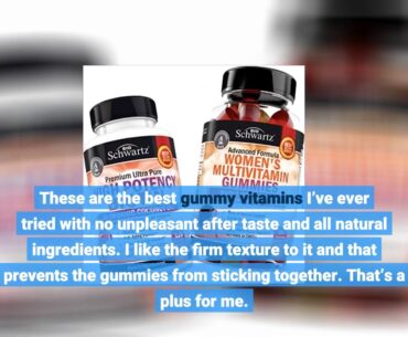 Review: Women's Multivitamin Gummies with A, C, B6, B12, D & E Vitamins for Immune Support - Hi...