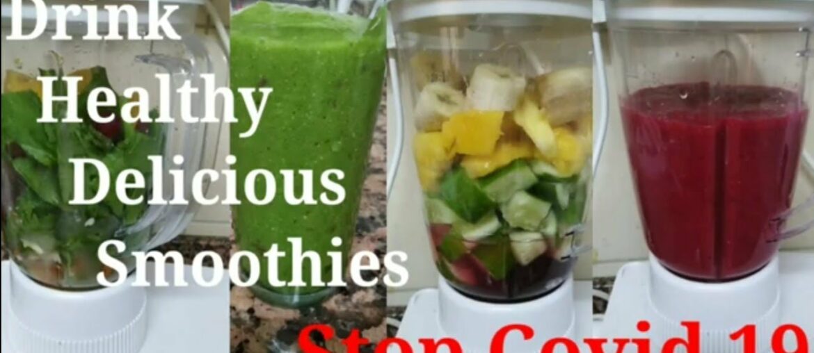 Homemade Healthy Delicious Smoothies-Immune Booster