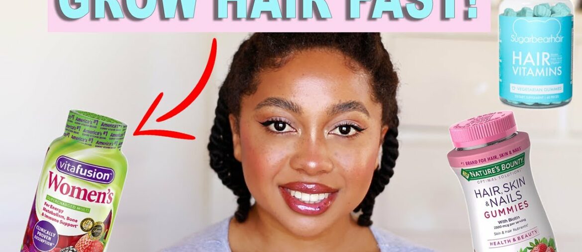 BEST HAIR GROWTH VITAMINS/SUPPLEMENTS FOR FASTER, THICKER HAIR GROWTH FAST! (THESE ACTUALLY WORK!)