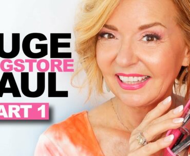 HUGE Drugstore Makeup Haul - Over 50 Mature Skin