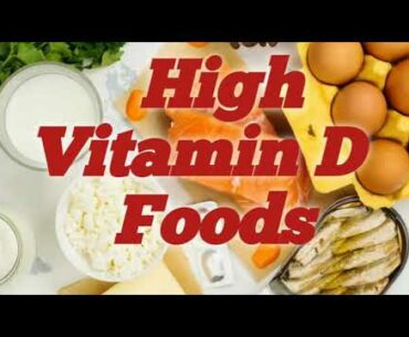 Top 10 High Vitamin D foods.