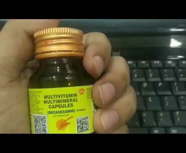 BECADEXAMINE MULTIVITAMIN AND MILTIMINRAL CAPSULE REVIEW 2020
