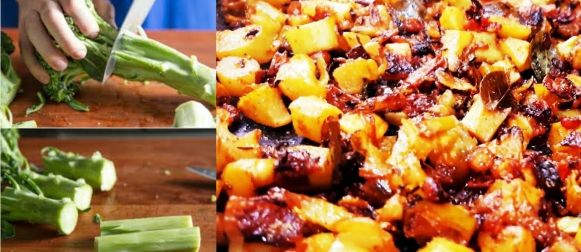 Broccoli stems fry||vitamin C.iron.calcium||increases O2 level||need to give for corona patients