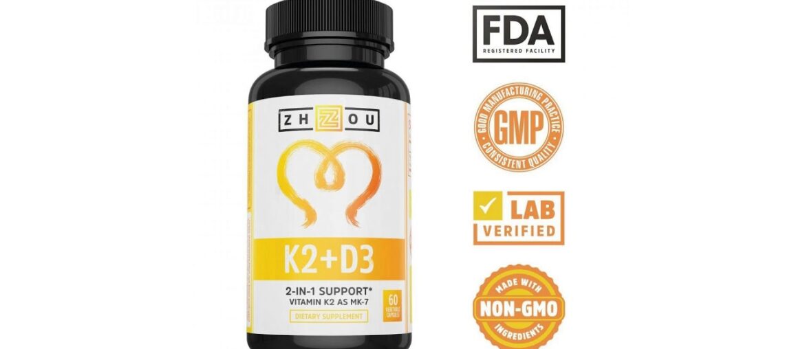 Vitamin K2 (MK7) with D3 Supplement - Vitamin D