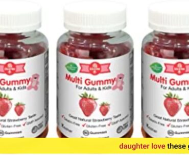 Review: Gummy Vitamin D for Adults & Kids - Delicious Peach Cherry Gummy Bear Vitamin D3 - Kosh...