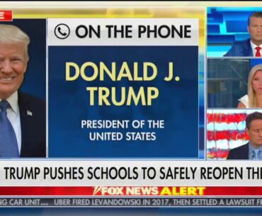 Trump says Children are IMMUNE to Covid 19, so open the schools