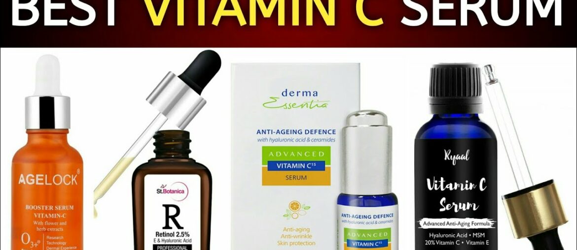 Vitamin C Serums for Face in India with Prices