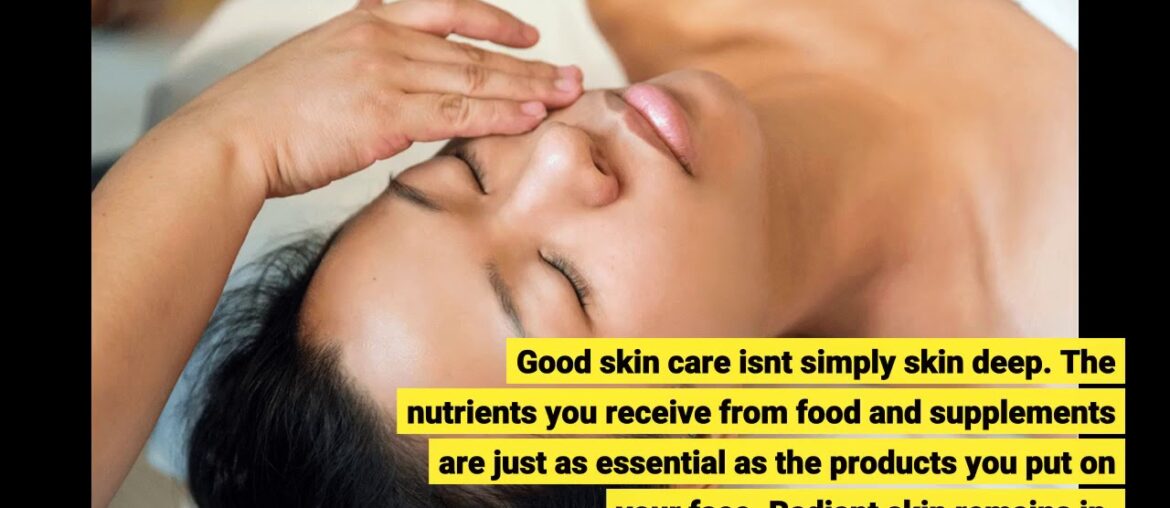 The Facts About The Role of Vitamins and Supplements on Skin Appearance Uncovered