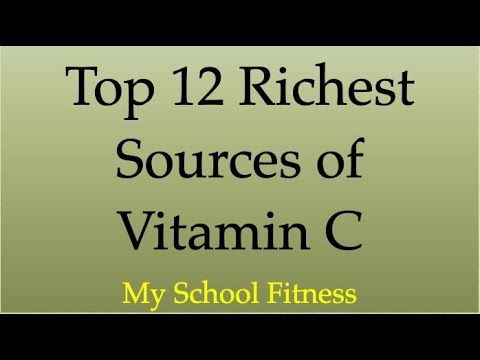 Sources and Importance of Vitamin C
