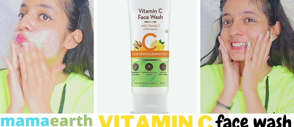 mamaearth vitamin c face wash  HONEST REVIEW / good for oily,dry or combination skin ? WATCH IT NOW