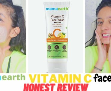 mamaearth vitamin c face wash  HONEST REVIEW / good for oily,dry or combination skin ? WATCH IT NOW