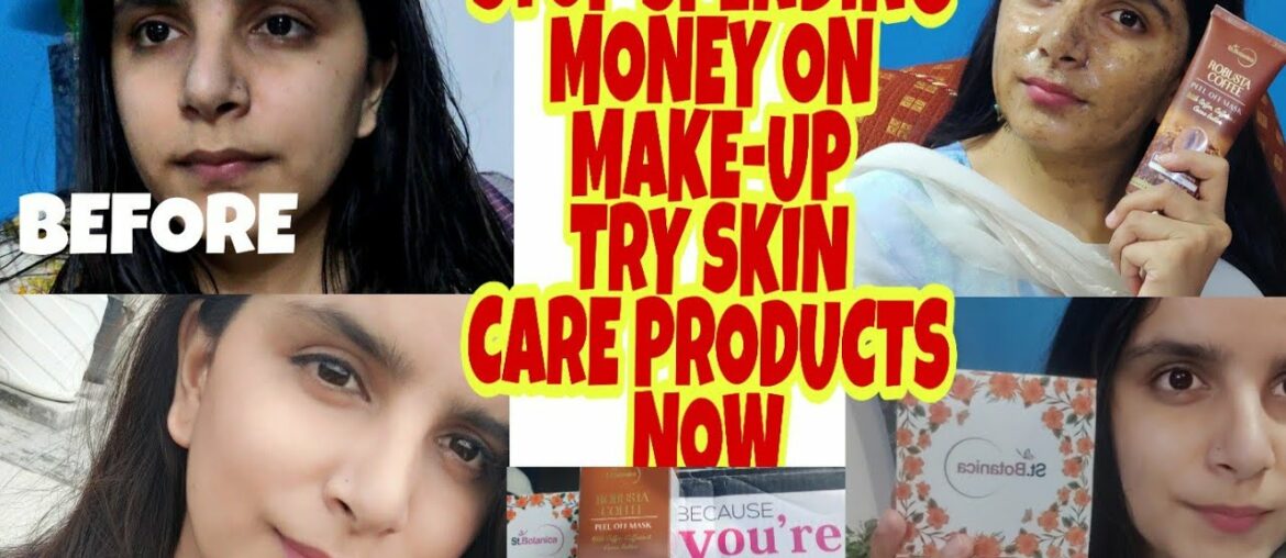 1 Week Challenge of Using Vitamin C,E & hyaluronic acid Serum And   Peel off mask | Ft. St Botanica|