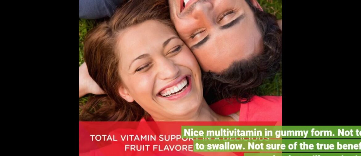 Review: Vitaburst Adult Strong Multivitamin Gummies - Delicious Chewable Immune Support Gummies...