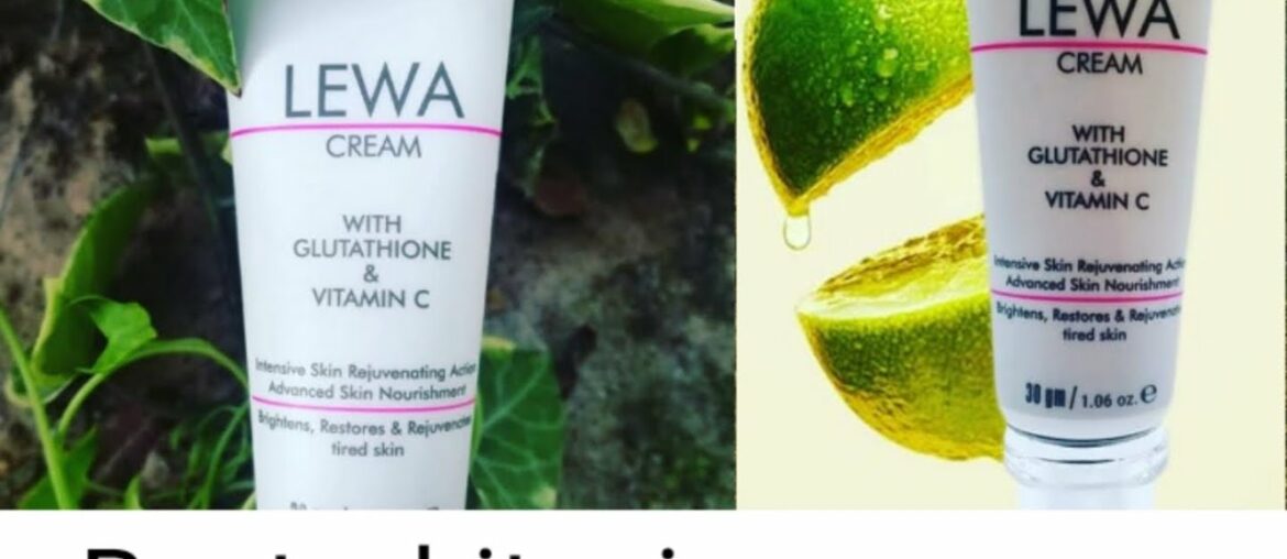 Best Glutathione Intensive Whitening Cream|Lewa Cream with Glutathione and Vitamin C