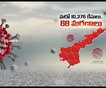 Covid -19 | Andhra Sees Over 10,000 New Cases for Third Day in a Row | Tally Crosses 1.4 Lakh