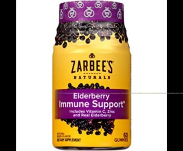 Review: Zarbee's Naturals Immune Support* & Vitamin C Drink Mix with Zinc & Honey, Natural Oran...