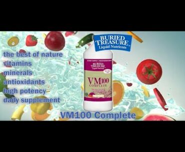 VM100 - Complete Daily Vitamin, Mineral & Antioxidant Supplement