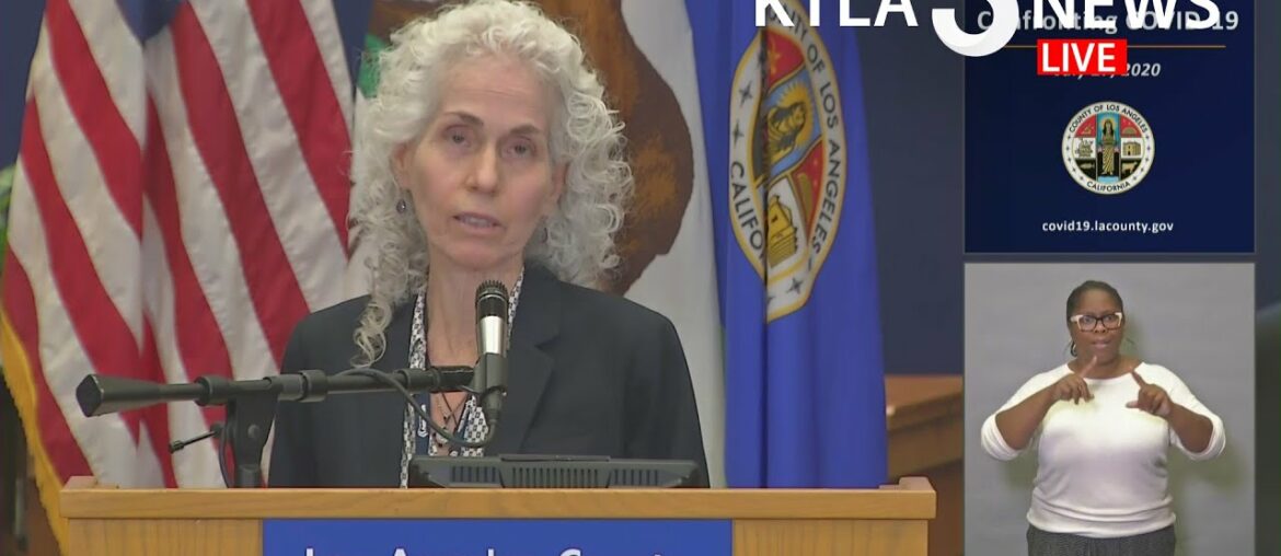 Coronavirus: L.A. County officials address region's COVID-19 response