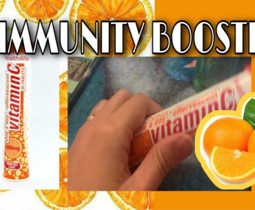 MURA LANG ! TRYING VITAMIN C TABLET | IMMUNE CARE FROM HEALTHILIFE  tagalog