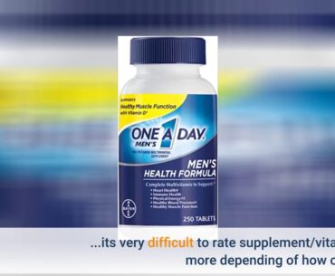 One A Day Men’s 50+ Multivitamins, Supplement with Vitamin A, Vitamin C, Vitamin D, Vitamin E a...