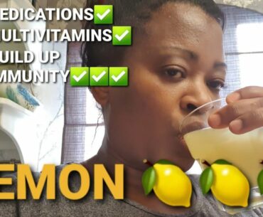 HOW TO MAKE LEMON JUICE TO EXTRACT ALL THE  VITAMINS AND NUTRIENTS
