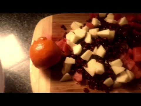 Full of Vitamin c fruit chat for healthy weight