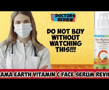 Mamaearth vitamin c face serum review | skin iluminate | with vitamin c and Turmeric |