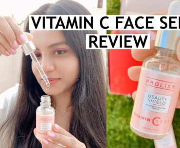 Vitamin C Serum Results | Face Serum for Glowing Skin ft. PROLIXR