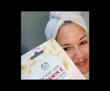 The Body Shop Vitamin E Quench Sheet Mask