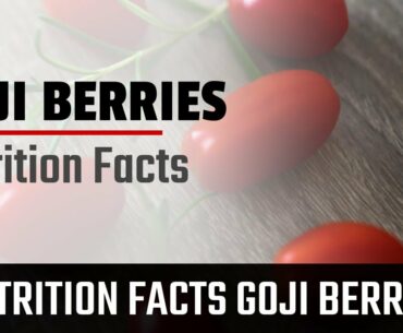 Nutrition Facts Goji Berries