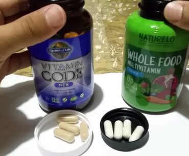 Vitamin Code Multi-Vitamin Versus Naturelo Multi-Vitamin