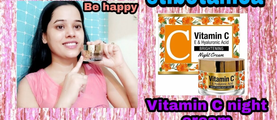 Vitamin C E & Hyaluronic acid Brightening Night Cream,St.Botanica