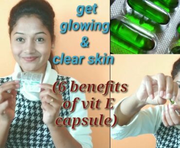 Benefits of vitamin E capsule / vitamin e oil use