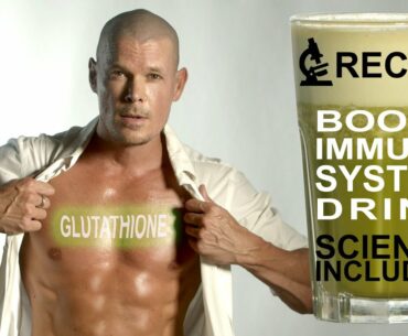 Immune boosting drink: scientific immunity boosting recipe to protect your cells: anti ageing!