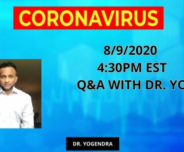 Live Medical, Health, COVID-19 (Coronavirus) Q/A with Dr. Yo:  Aviptadil (RLF-100), Synairgen