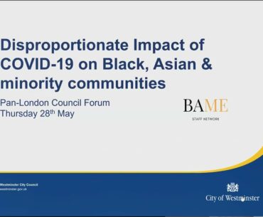 A look into the disproportionate impact of COVID19 on Black, Asian and minority communities